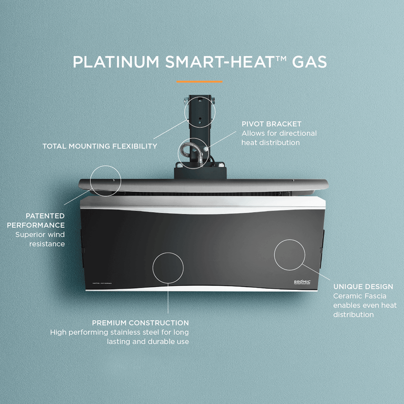 Bromic Platinum 300 Gas Heater