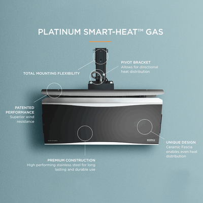 Bromic Platinum 500 Gas Heater