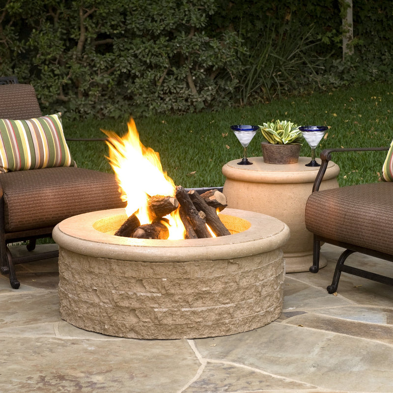 Chiseled Fire Pit by American Fyre Designs