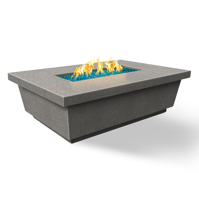 Rectangle Contempo Fire Table by American Fyre Designs