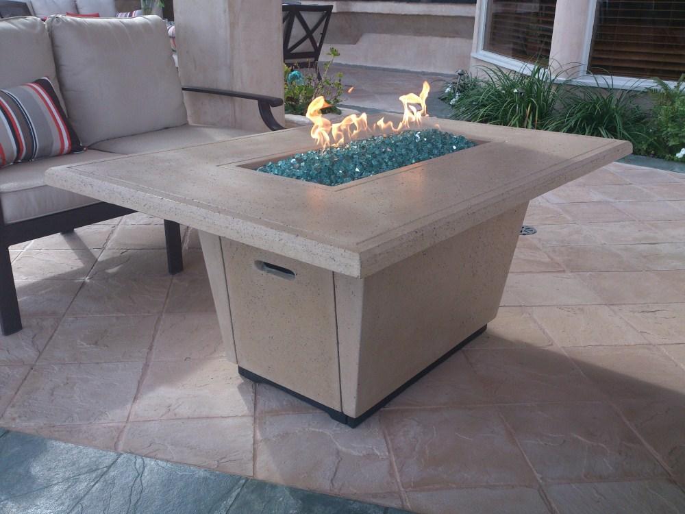 Cosmopolitan Rectangle Fire Table – Starfire Direct