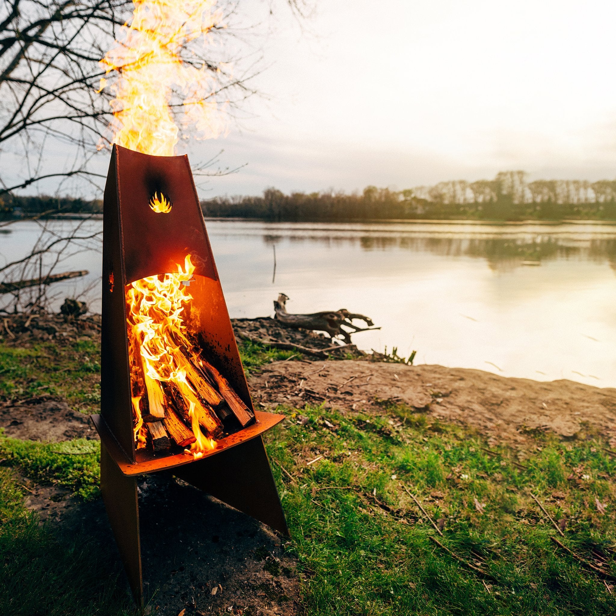 Fire Pit Art Vesuvius Fire Pit – Starfire Direct