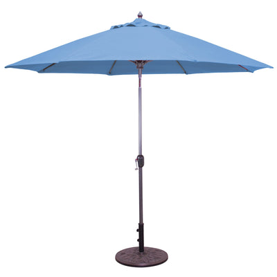 Galtech 736 9' Auto-Tilt Umbrella - Charcoal