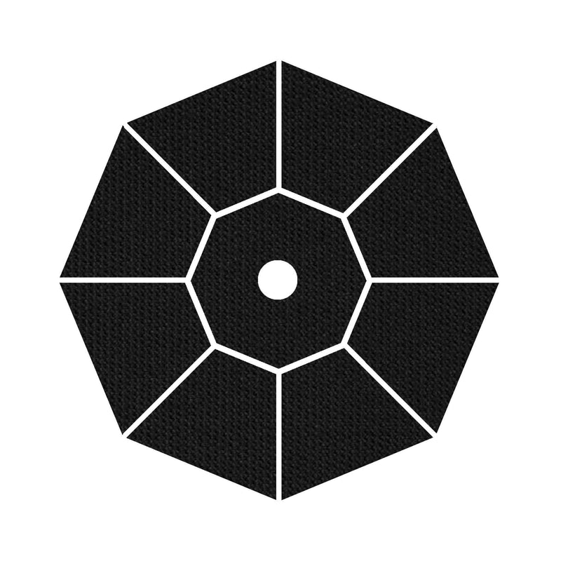 swatch:Umbrella Fabric Color:Black Onyx