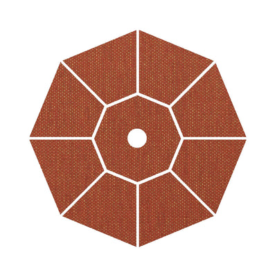 swatch:Umbrella Fabric Color:Brick
