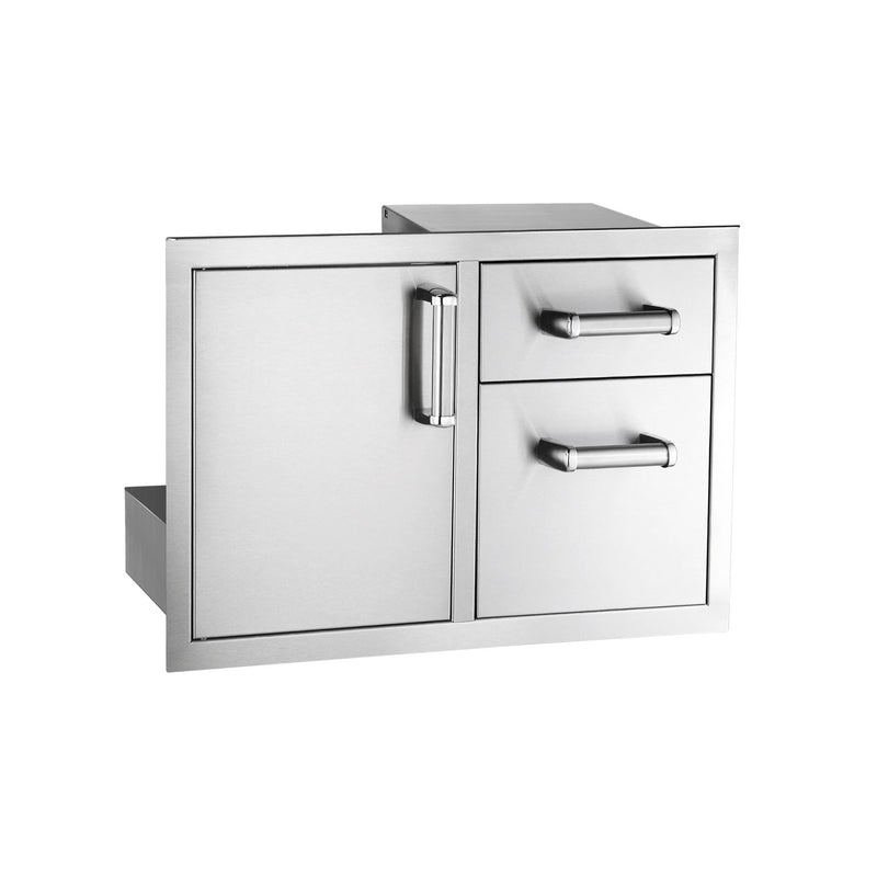 Premium Access Door with Double Drawers - Flush Mount - Starfire Direct