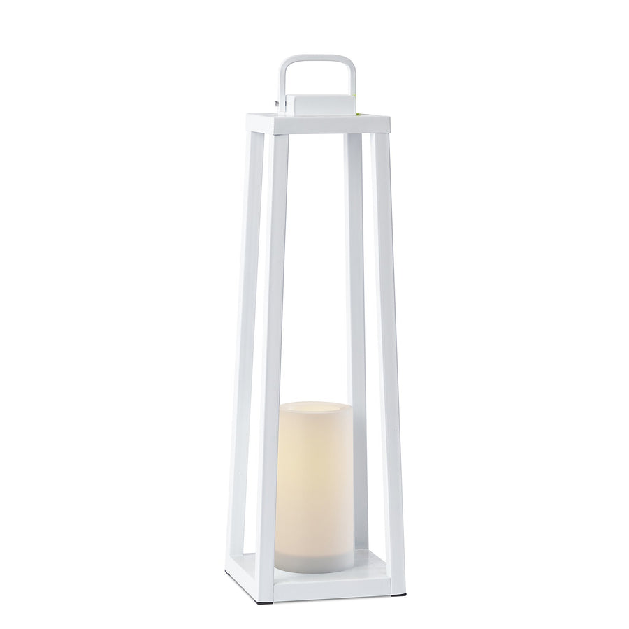 Real Flame 24" Redvale Lantern with Flameless Candle