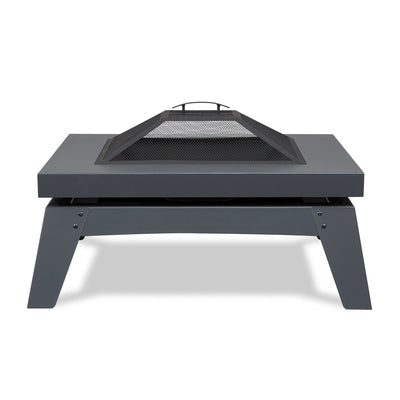 Real Flame Breton Fire Pit in Gray - Starfire Direct