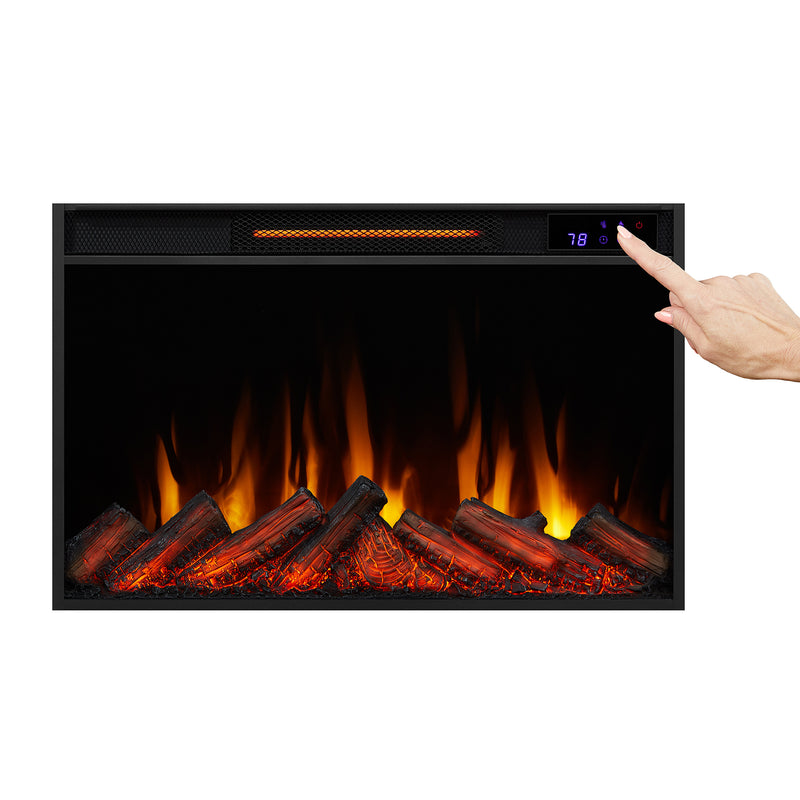 Real Flame Crawford Slim Electric Fireplace