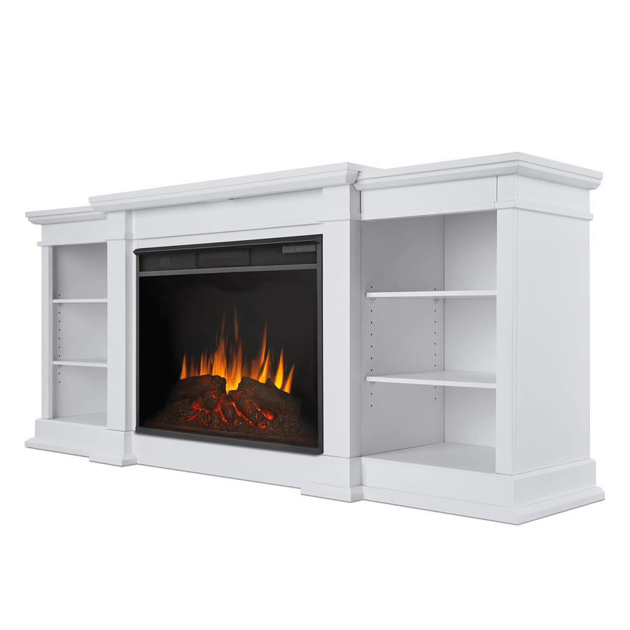 Real Flame Eliot Entertainment Center with Electric Fireplace