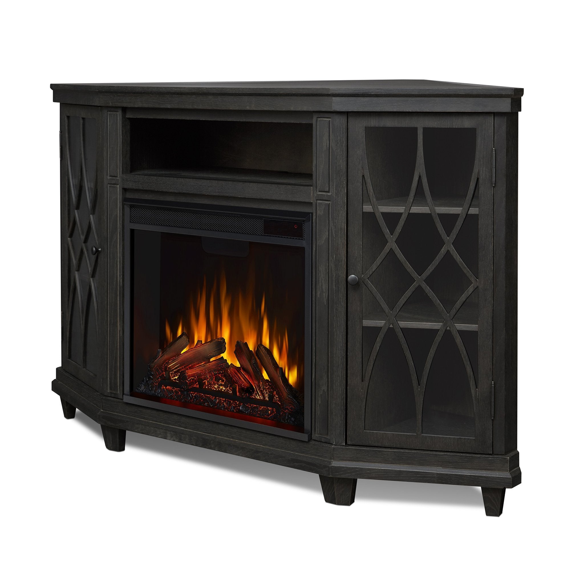 Real Flame Corner Electric Fireplace Starfire Direct