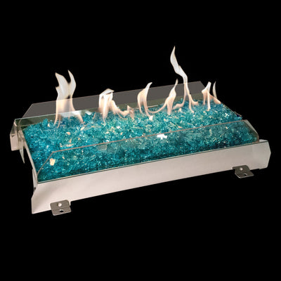 Glass Vent-Free See-Thru G21 Burner by Real Fyre