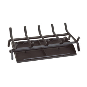 Vented GX45 See-Thru Fireplace Burner by Real Fyre