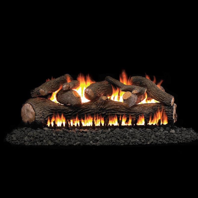 Vented Gas Logs Mammoth Pine by Real Fyre