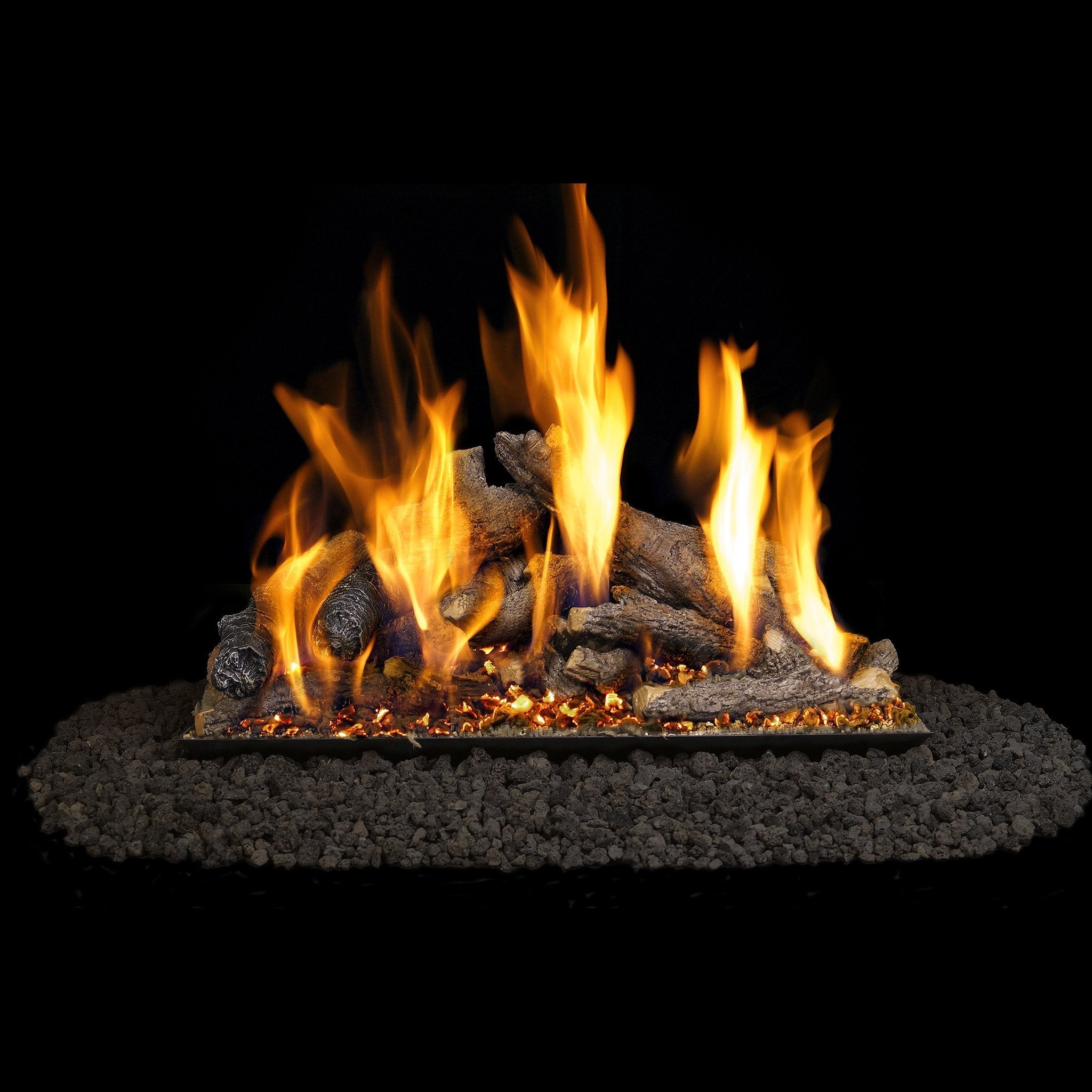 Real Fyre Shoreline Designer Oak Log Set - Thumbnail 3