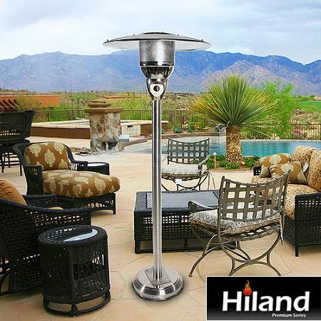 Stainless Steel Natural Gas Patio Heater - Starfire Direct