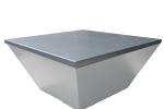 40" x 40" Square Stainless Steel Lid for Edge Fire Pits - Starfire Direct