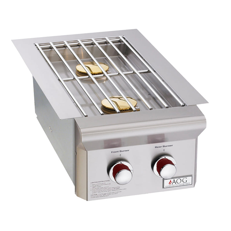 "T" Series Built-In Gas Double Side Burner by AOG
