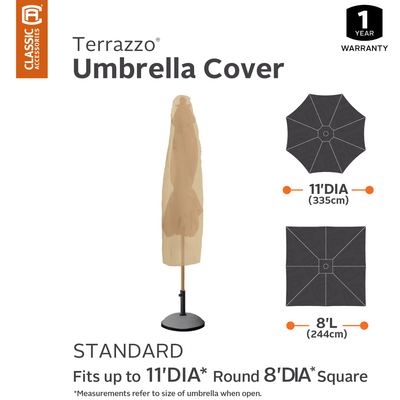 Terrazzo Patio Umbrella Cover