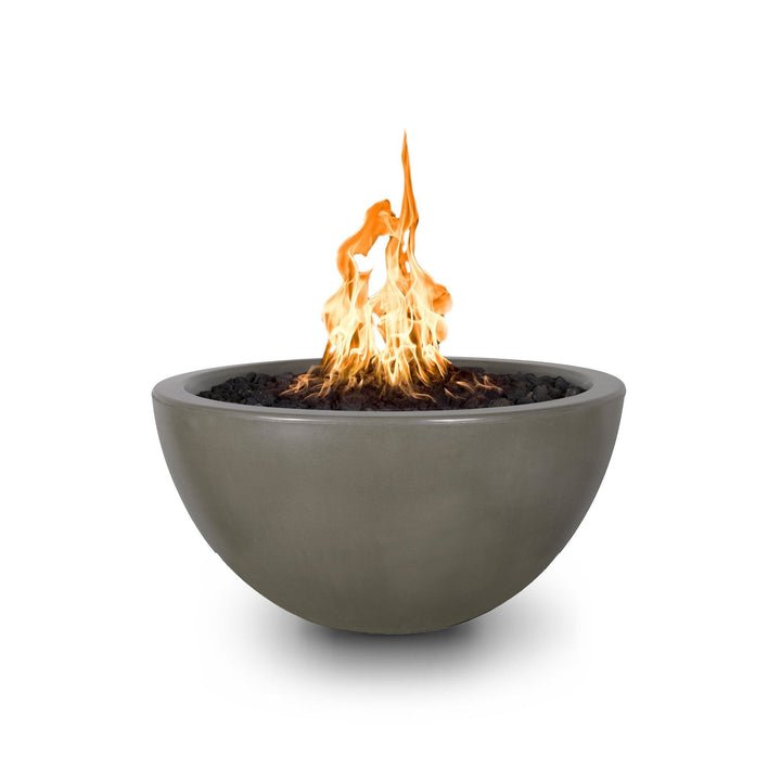 The Outdoor Plus 30" Luna Concrete Gas Fire Pit