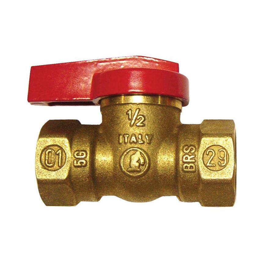 Turn Safety Gas Shut-Off Valve 1/2" by Blueflame