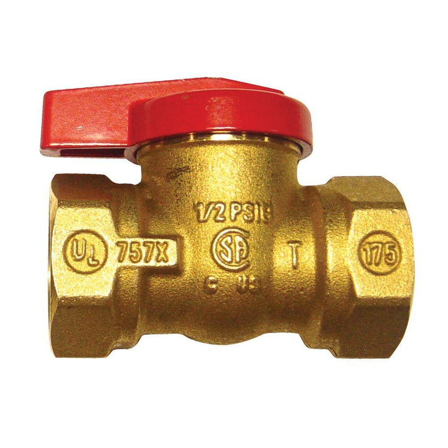 Turn Safety Gas Shut-Off Valve 3/4" by Blueflame